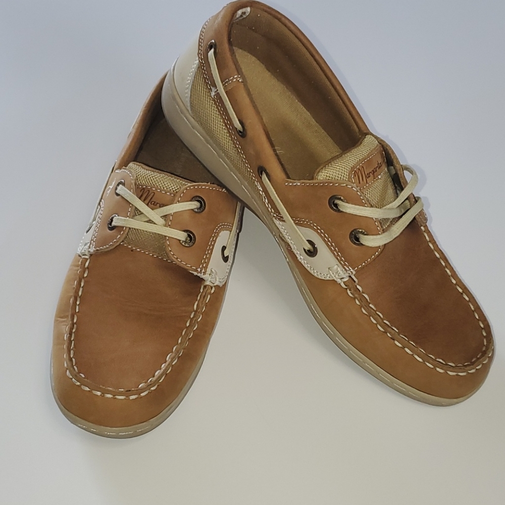 Margaritaville Avalon Boat Shoes Size 9